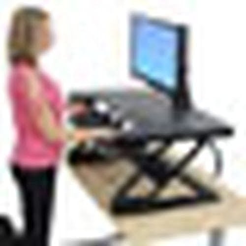 33-397-085/WorkFit-T Sit-Stand Desk Bk - Achat / Vente sur grosbill.com - 3