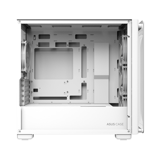 Asus A23 PLUS TG ARGB Blanc Blanc - Boîtier PC Asus - grosbill.com - 2