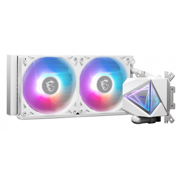 MSI MAG CORELIQUID I240 - Blanc - Watercooling MSI - grosbill.com - 0