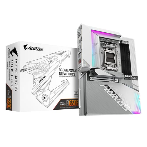 Gigabyte B650E AORUS STEALTH ICE ATX  - Carte mère Gigabyte - 0