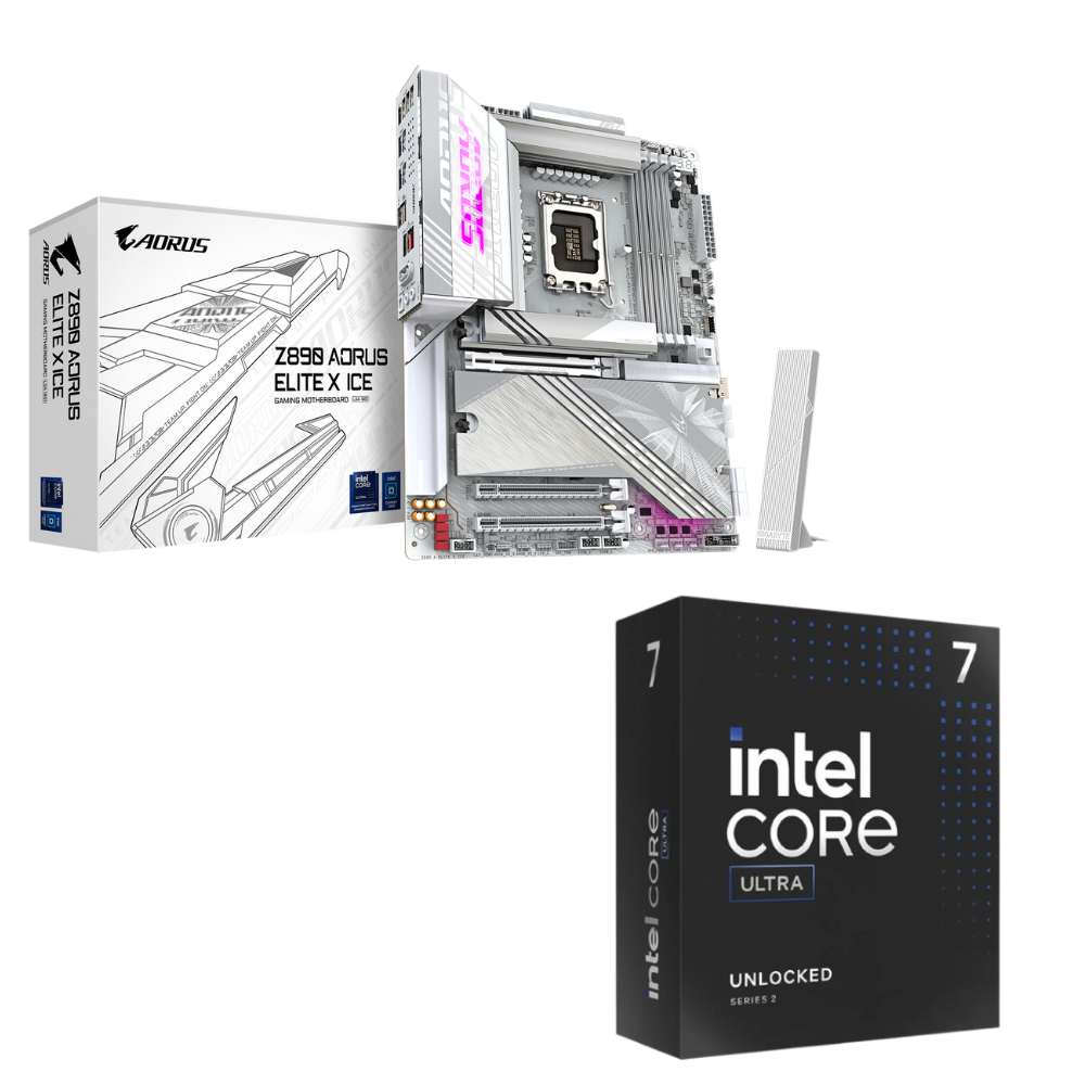 Kit Upgrade PC Gigabyte - Bundle Z890 A ELITE X ICE + Core Ultra 7 265K