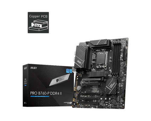 MSI PRO B760-P DDR4 II ATX  - Carte mère MSI - grosbill.com - 0