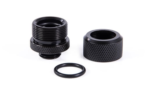 Alphacool Fitting Anti-Off pour Tube rigide noir 14mm G1/4 - Watercooling - 2