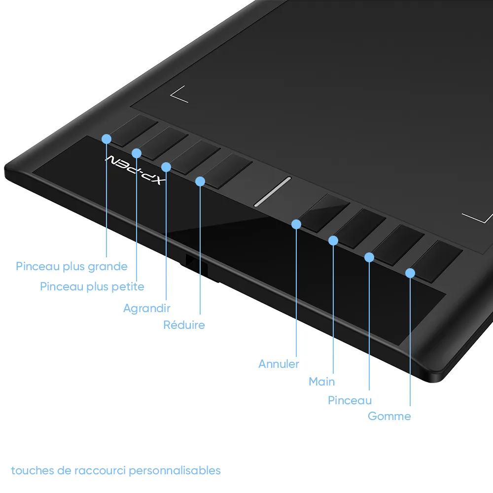 XPPEN Star03V2 STR03B 5080LPI/10"/Noir - Tablette graphique XPPEN - 1