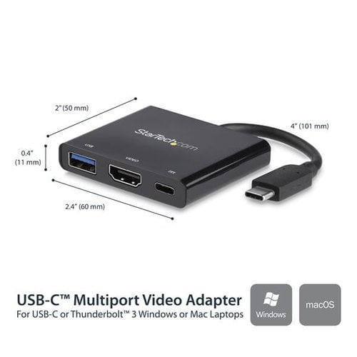 USB-C 4K HDMI Multifunction Adapter - PD - Achat / Vente sur grosbill.com - 1