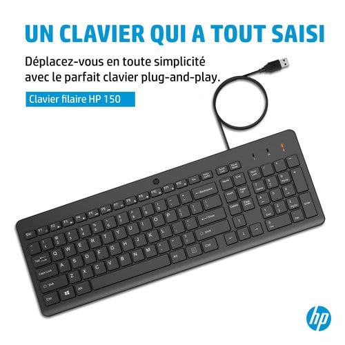 HP 150 WD KBD - Achat / Vente sur grosbill.com - 6