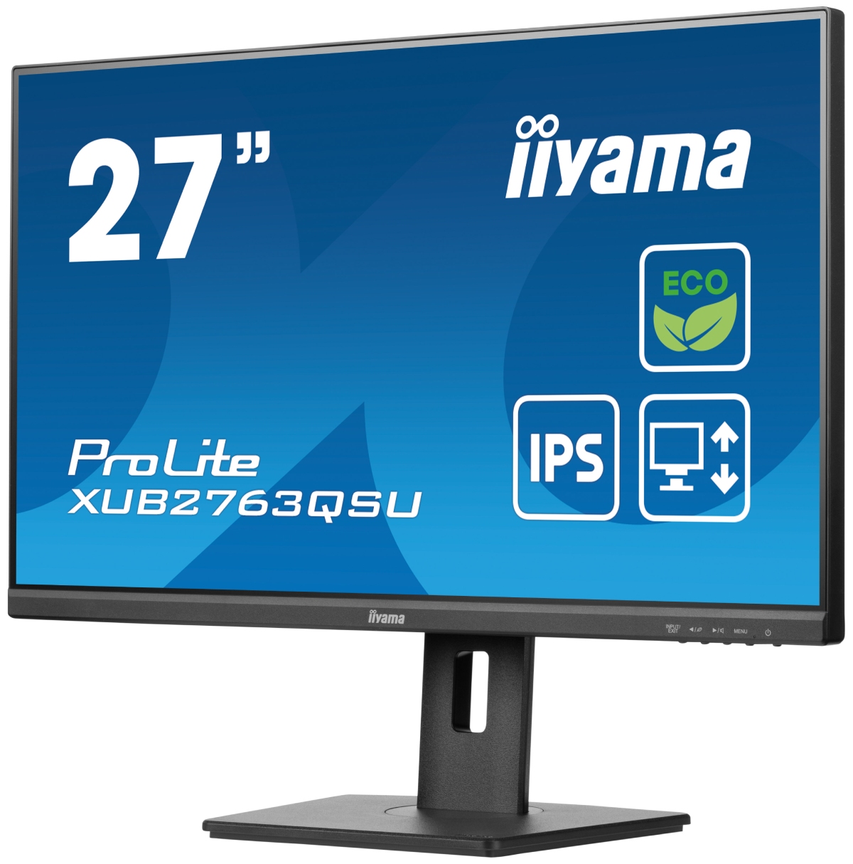 Iiyama 27"  XUB2763QSU-B1 - Ecran PC Iiyama - grosbill.com - 3