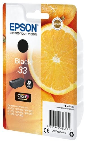 Epson - Noir - C13T33314012 - Achat / Vente Consommable imprimante sur grosbill.com - 1