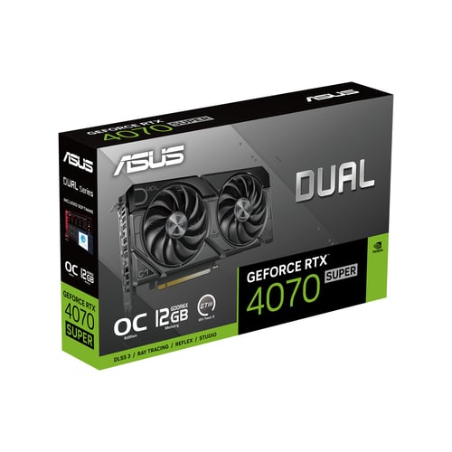 Asus GeForce RTX 4070 SUPER DUAL O12G EVO  - Carte graphique Asus - 13