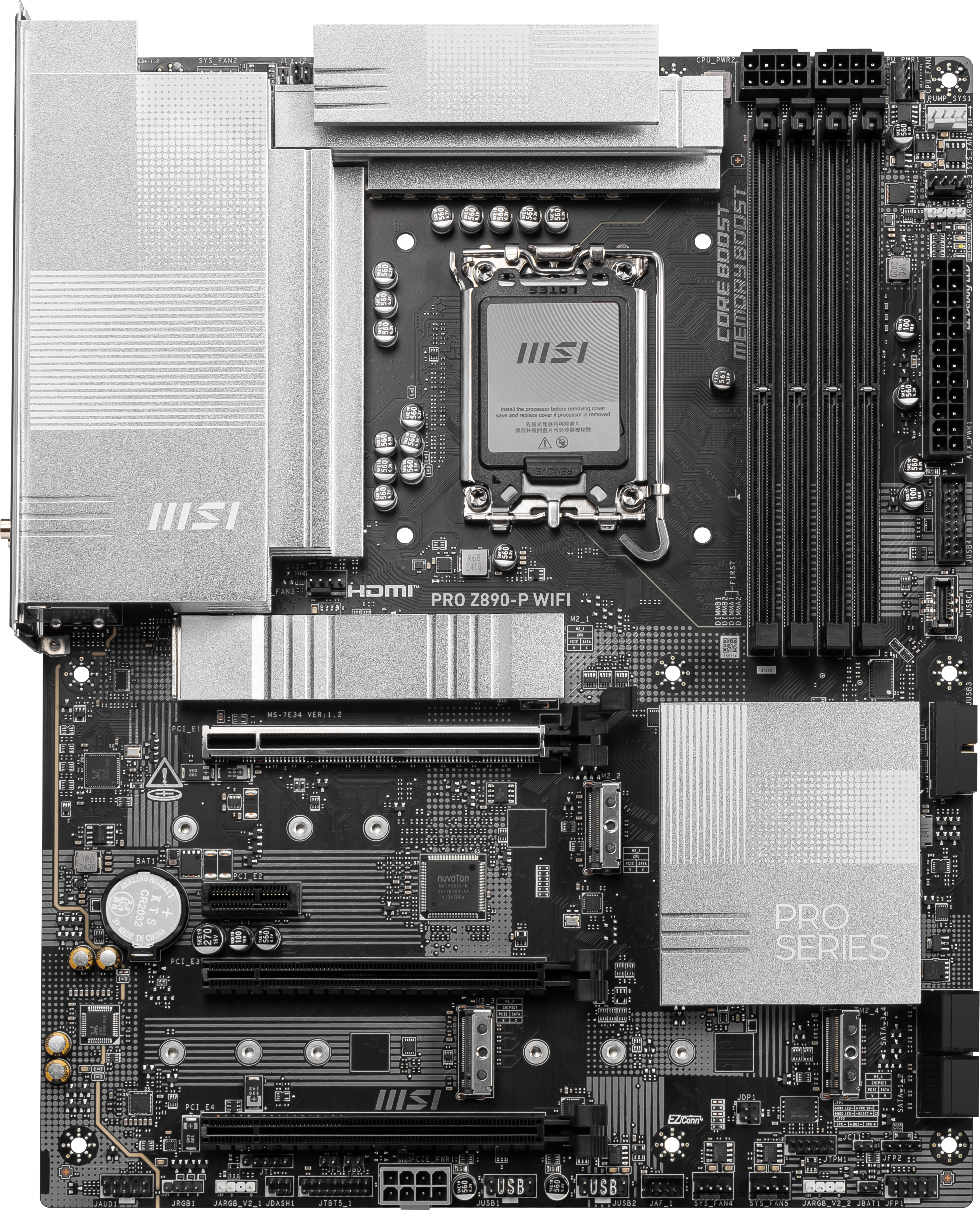 MSI PRO Z890-P WIFI ATX  - Carte mère MSI - grosbill.com - 2