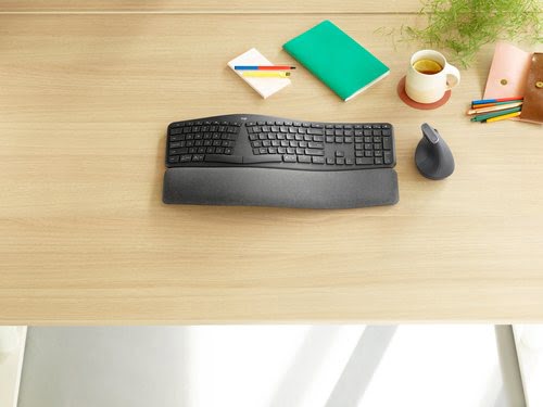 Logitech K860 for Business Graphite - Clavier PC Logitech - 4