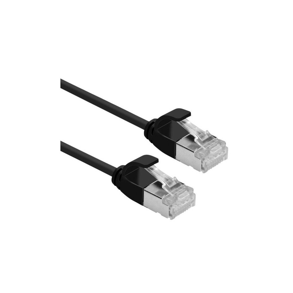 RJ45 Cat6A U/FTP - 0,5m Noir  - Connectique réseau - grosbill.com - 0