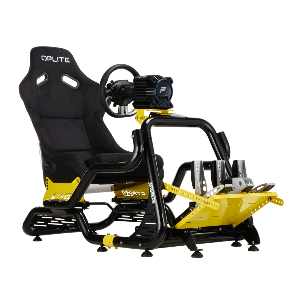 OPLITE GTR S8 Elite Force - Jaune (OP-GTR-EFY(S8)) - Achat / Vente Chassis Simracing sur grosbill.com - 2