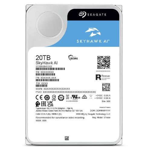 SKYHAWK AI 20TB 5YRS WARRANTY - Achat / Vente sur grosbill.com - 1