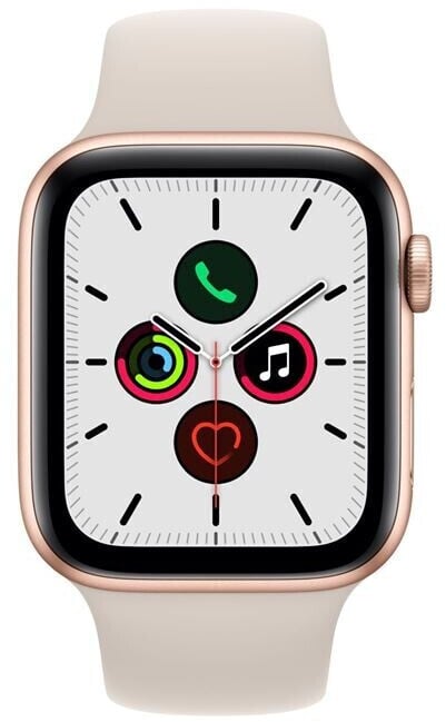 Apple Watch SE 40mm (GPS + Cellular) - Lumière Stellaire (MRG43QF/A) - Achat / Vente Objet connecté / Domotique sur grosbill.com - 1