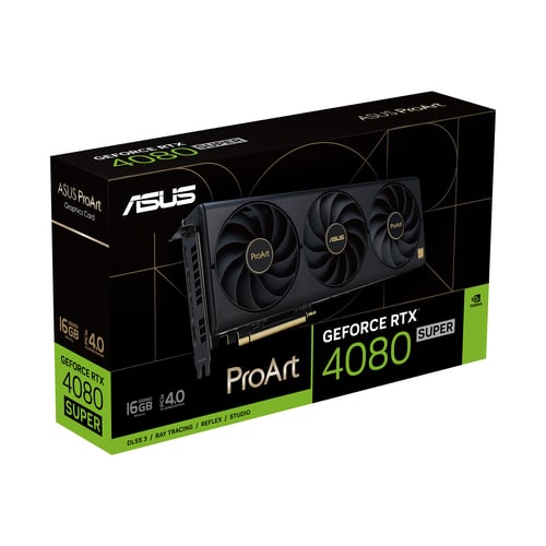 Asus ProArt GeForce RTX 4080 SUPER 16GB GDDR6X OEM - Carte graphique - 10