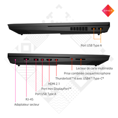 HP 7L4D4EA#ABF - PC portable HP - grosbill.com - 7