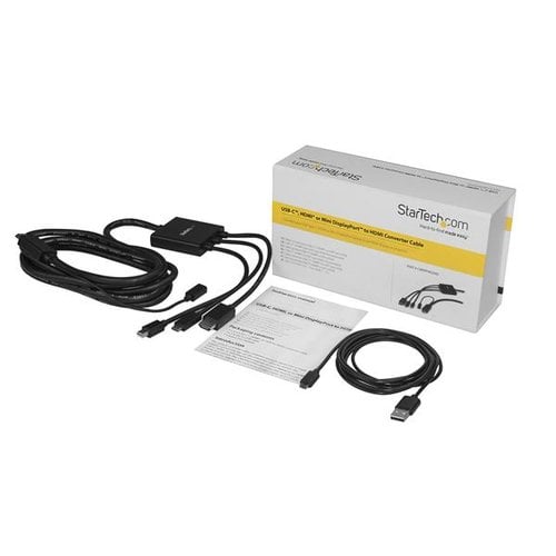 USB-C HDMI or mDP to HDMI Cable 6ft - Achat / Vente sur grosbill.com - 2