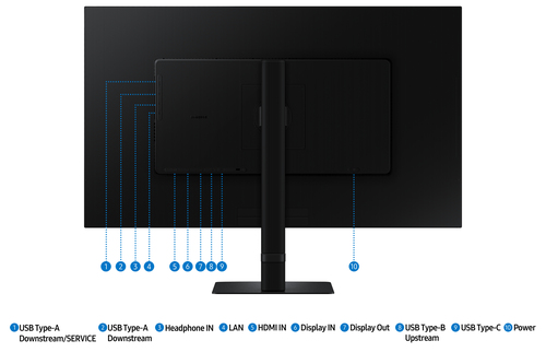 Samsung 32"  LS32D600UAUXEN - Ecran PC Samsung - grosbill.com - 5