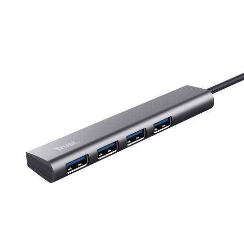 Hub USB-A HALYX 4 ports USB 3.2 - Accessoire PC portable Trust - 1