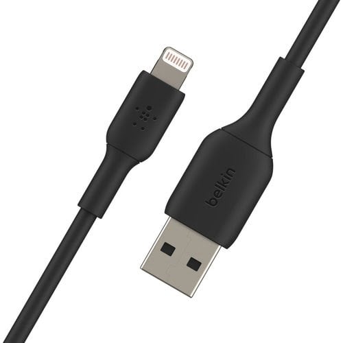 Lightning to USB-A Cable 1M Black - Achat / Vente sur grosbill.com - 3