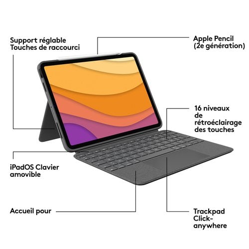 COMBO TOUCH FOR IPAD AIR 4. GEN - Achat / Vente sur grosbill.com - 6