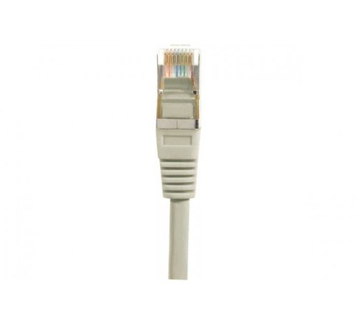 Cordon RJ45 catégorie 6 F/UTP gris - 3 m - Achat / Vente sur grosbill.com - 3