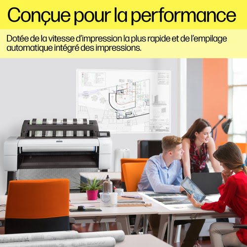 DesignJet T1600 36-in Printer - Achat / Vente sur grosbill.com - 5