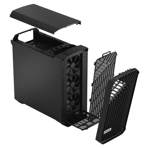 Fractal Design Torrent Solid Midi-Tower, schwarz - Achat / Vente sur grosbill.com - 20