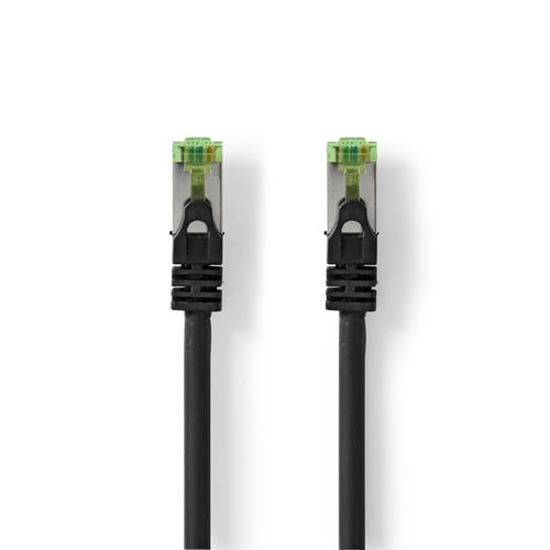 Câble RJ45 CAT7 S/FTP - male/male - 10m - Noir - 0