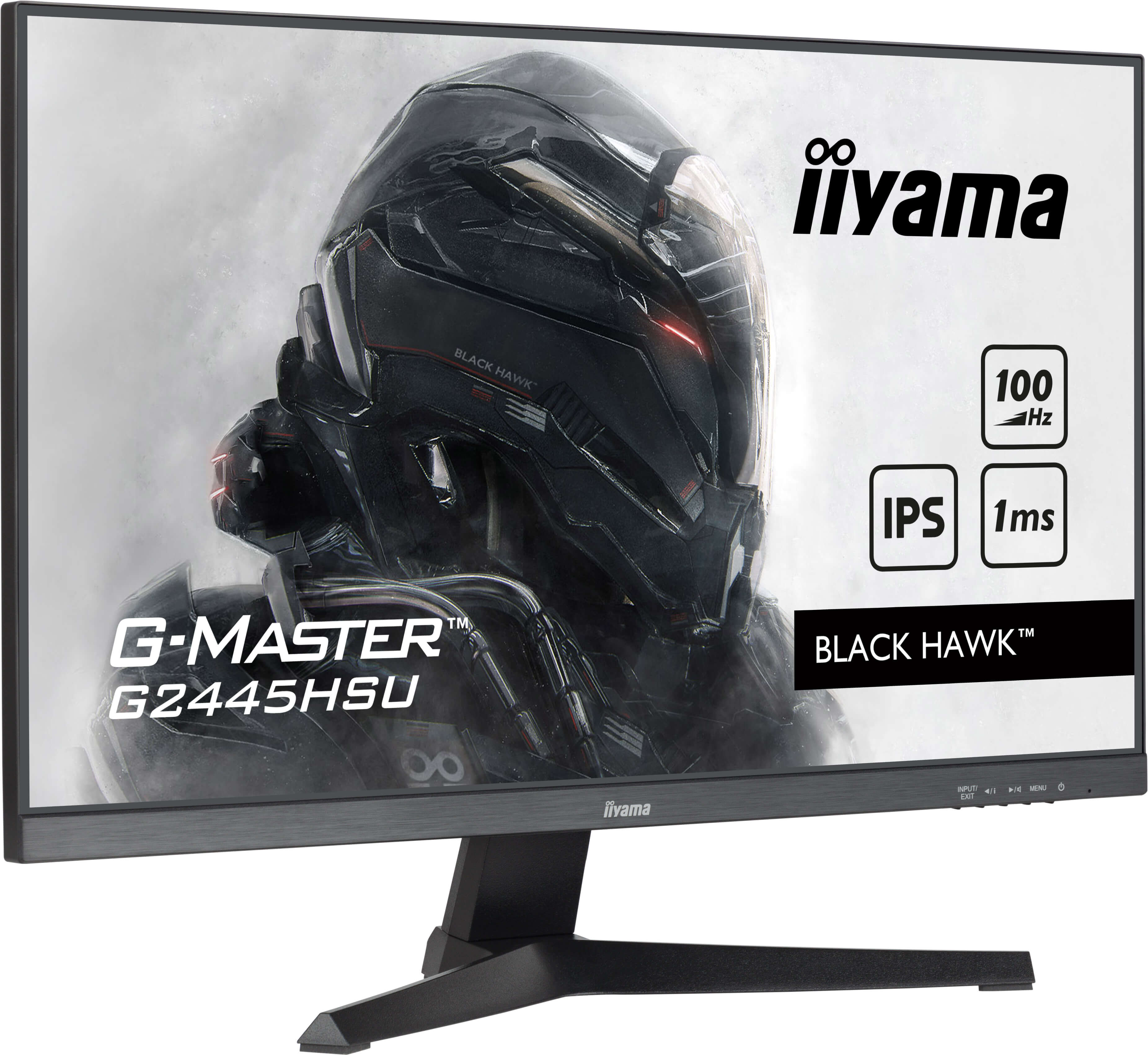 Iiyama 24"  G2445HSU-B2 - Ecran PC Iiyama - grosbill.com - 2