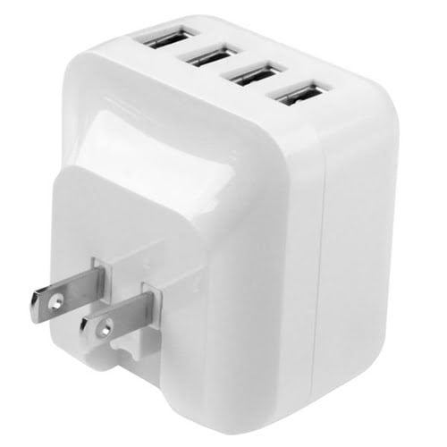 4-Port USB Wall Charger 34W/6.8A - Achat / Vente sur grosbill.com - 1