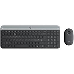 Logitech MK470 Graphite - Slim Wireless Combo