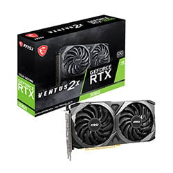 Carte graphique MSI GeForce RTX 3060 VENTUS 2X 12G OC LHR Grosbill