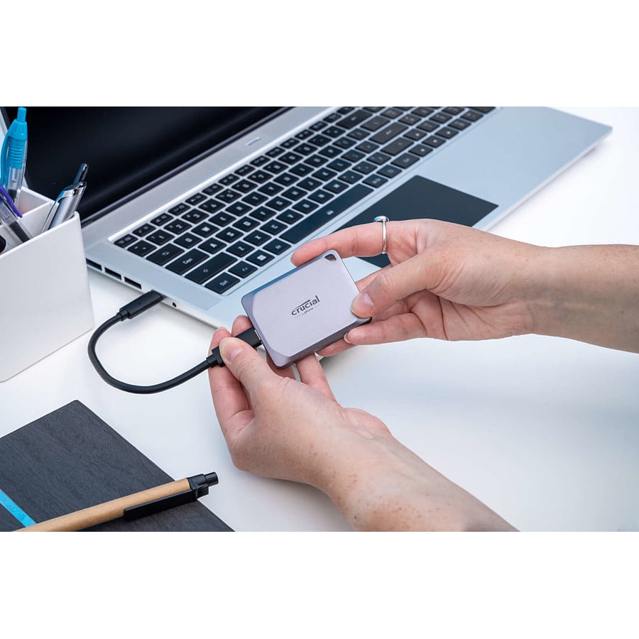 Crucial CT2000X9PROSSD9 USB-C 3.2 2To (CT2000X9PROSSD9) - Achat / Vente Disque SSD externe sur grosbill.com - 2