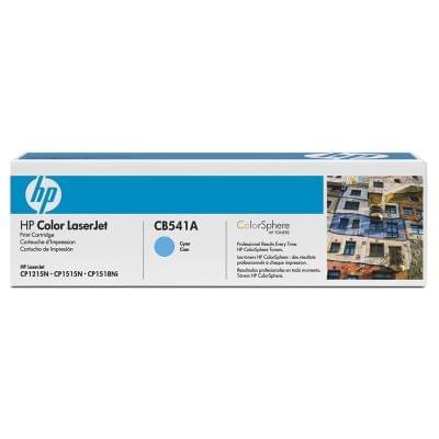 Toner Cyan 1400p - CB541A pour imprimante Laser HP - 0