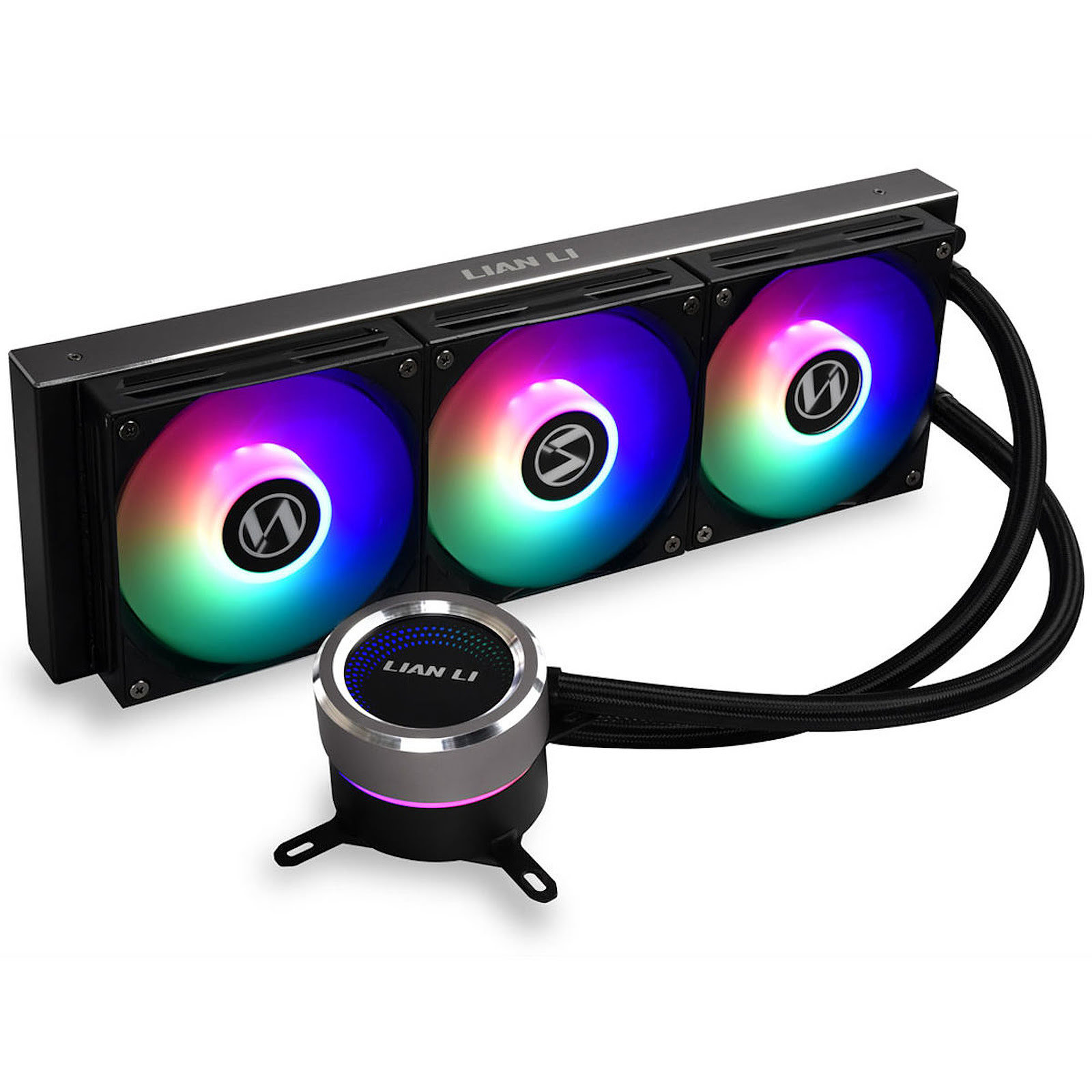 Lian-Li Galahad 360 RGB Noir - Watercooling Lian-Li - grosbill.com - 0