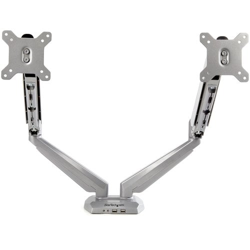 Desk Mount Dual Monitor Arm w/USB/Audio - Achat / Vente sur grosbill.com - 9