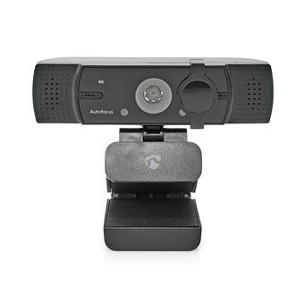 Nedis 4K@30fps - Autofocus/Micro/Noir - Webcam - grosbill.com - 3