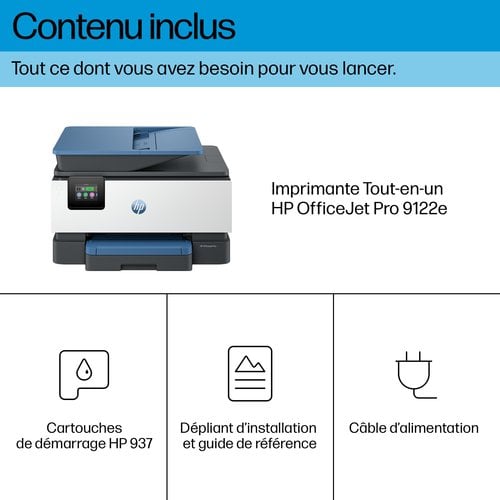 HP OFFICEJET PRO 9122E AIO - Achat / Vente sur grosbill.com - 18