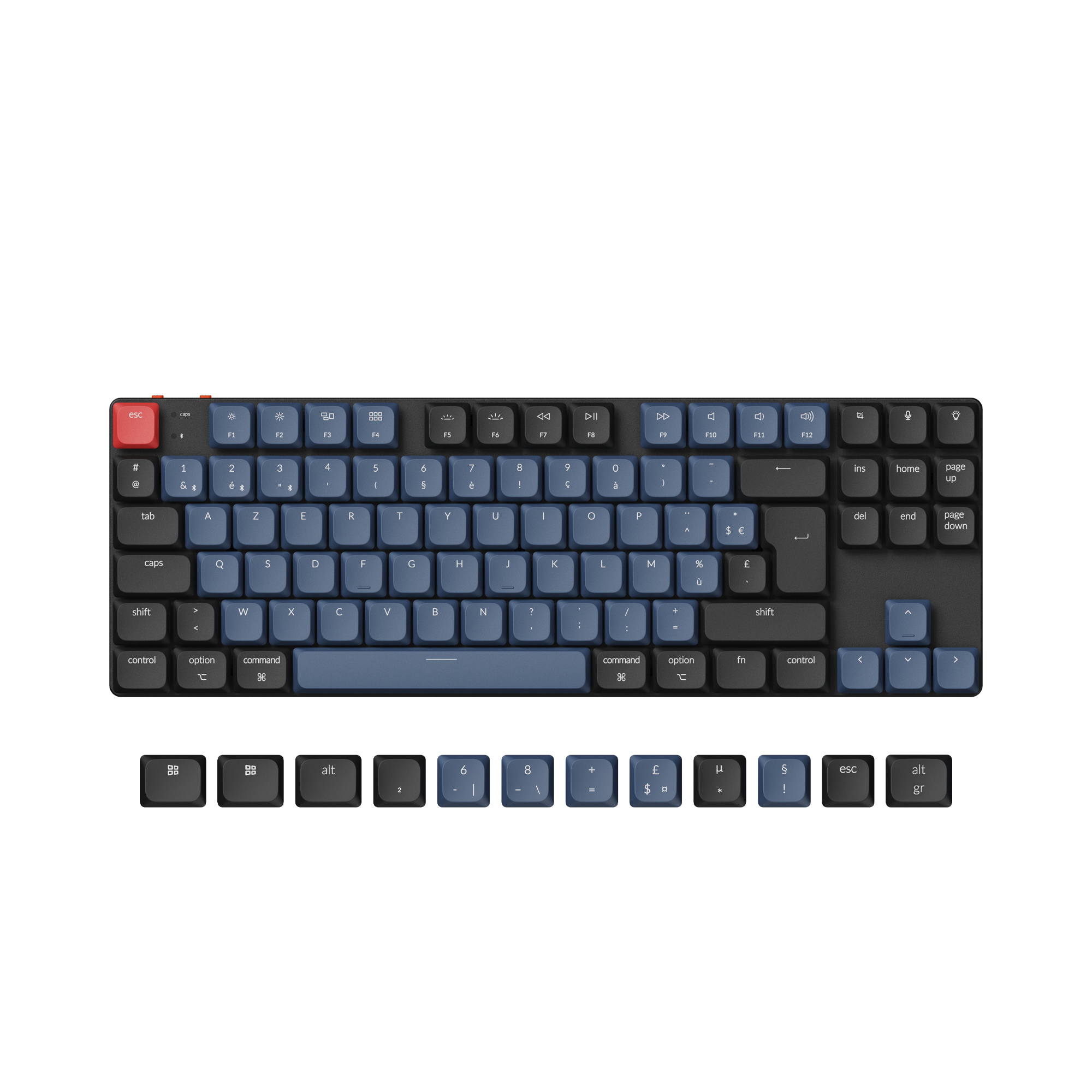 Keychron K1 PRO QMK RGB - Clavier PC Keychron - grosbill.com - 1