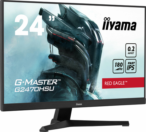 Iiyama 24"  G2470HSU-B6 - Ecran PC Iiyama - grosbill.com - 2