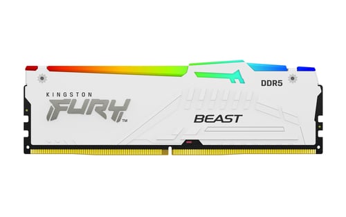 Kingston Fury Beast 32Go RGB (2x16Go) DDR5 6000MHz - Mémoire PC Kingston sur grosbill.com - 2