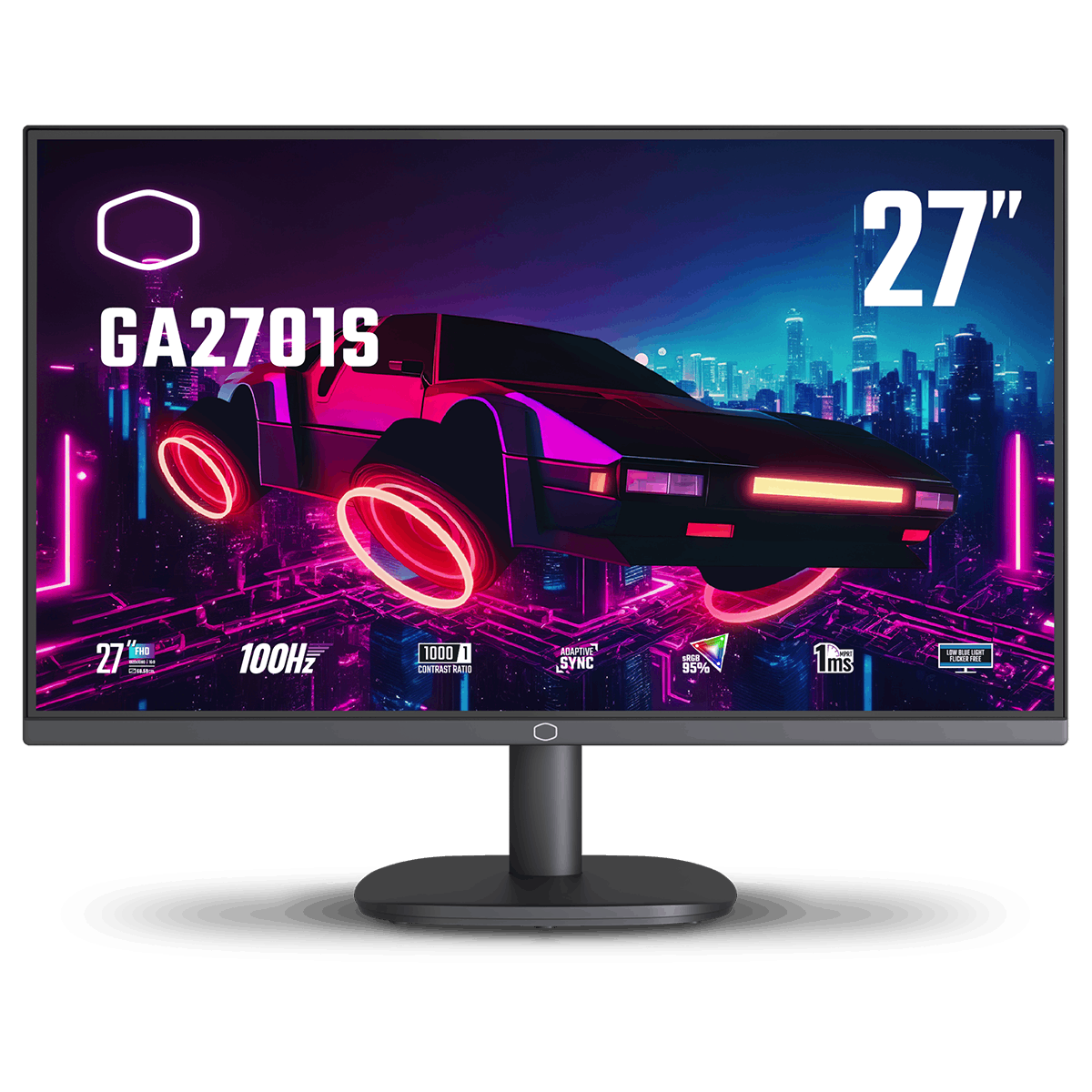 image produit Cooler Master GA2701S - 27" FHD 100Hz IPS 1ms Adaptive Sync Grosbill