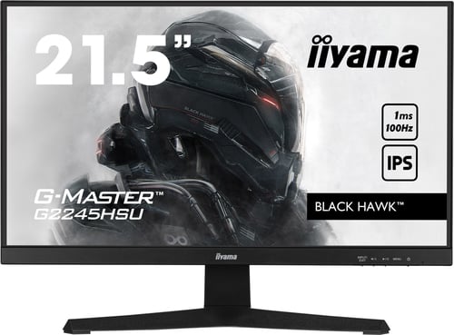 Iiyama 22"  G2245HSU-B2 - Ecran PC Iiyama - grosbill.com - 0