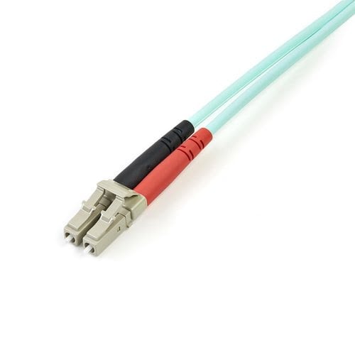 2m 10 Gb Aqua Fiber Patch Cable LC/LC - Achat / Vente sur grosbill.com - 2