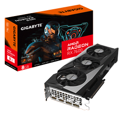 Carte graphique Gigabyte RADEON RX 7600 GAMING OC 8G Grosbill