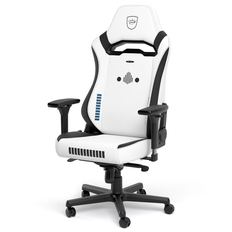 NobleChairs HERO Gaming Noir/Blanc - Siège PC Gamer - grosbill.com - 1