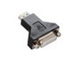 image produit Compatible ADAPTEUR HDMI TO DVI-D BLACK HDMI/DVI-D DUAL LINK/ M/F  Grosbill