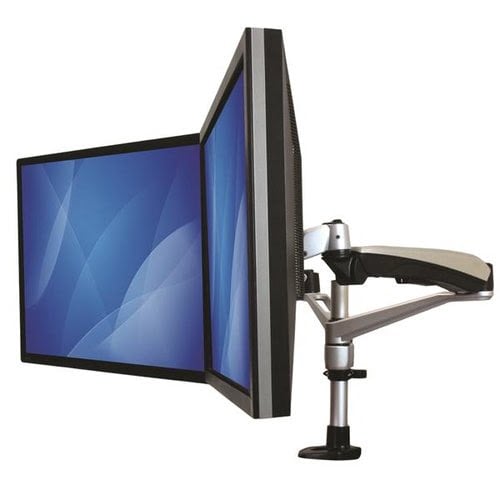 Dual Monitor Arm - Stackable - Achat / Vente sur grosbill.com - 9